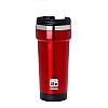 ECOLIFE COFFEE THERMOS RED (PLASTIC OUTSIDE) 420ML