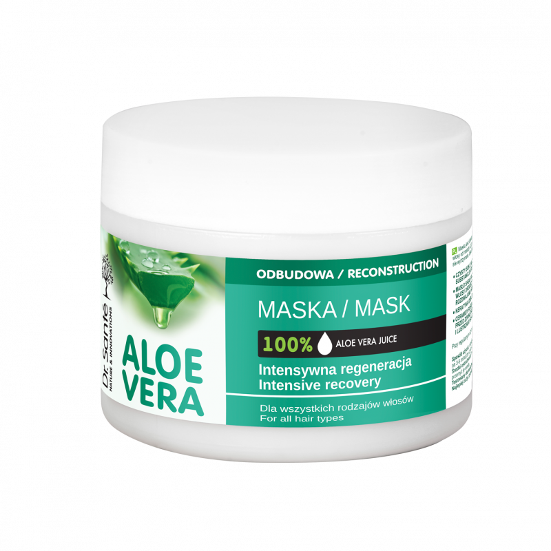 ΜΑΣΚΑ ΜΑΛΛΙΩΝ ΜΕ ALOE VERA ΓΙΑ ΑΝΑΔΟΜΗΣΗ 300ML