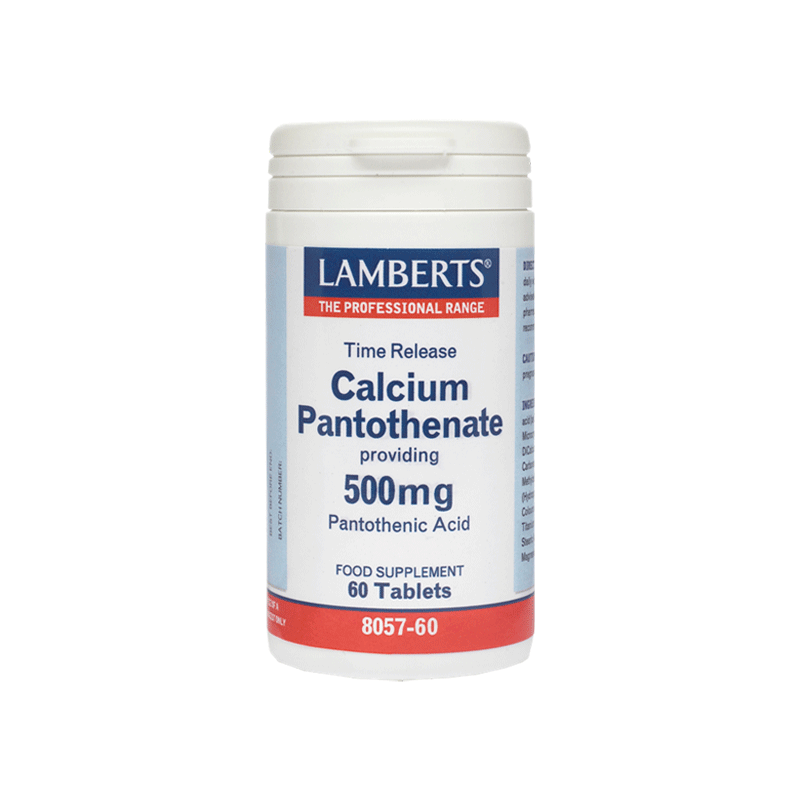 CALCIUM PANTOTHENATE 500MG 60TABS