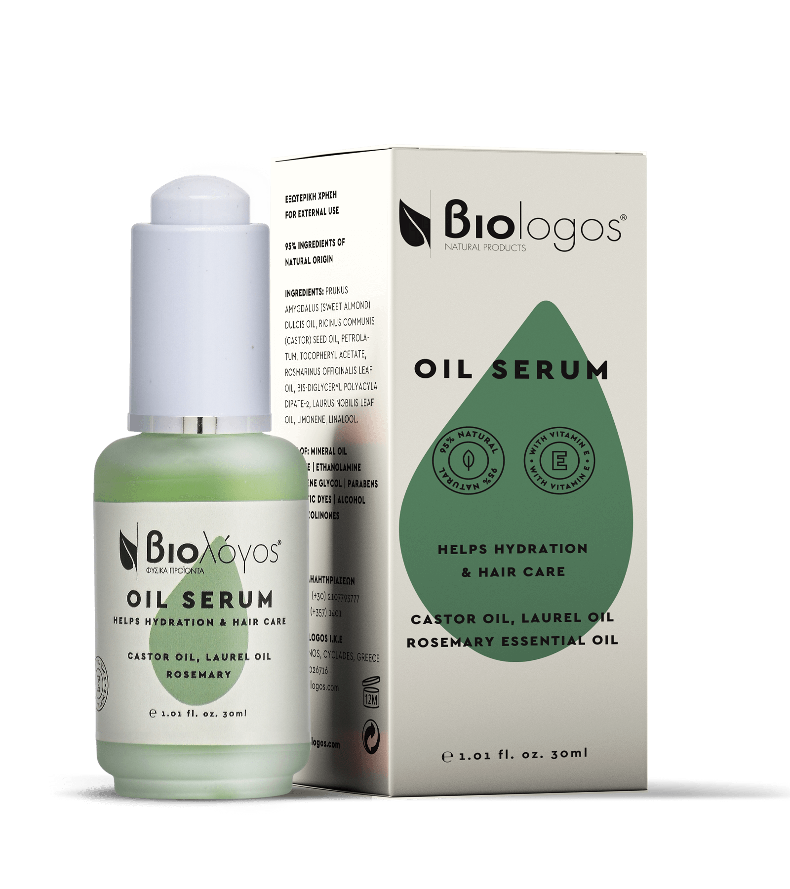 OIL SERUM ΠΕΡΙΠΟΙΗΣΗΣ ΜΑΛΛΙΩΝ 30ML