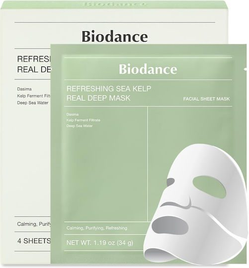 REFRESHING SEA KELP REAL DEEP MASK ΕΝΥΔΑΤΙΚΗ ΜΑΣΚΑ ΠΡΟΣΩΠΟΥ