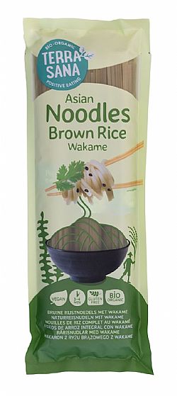 ΝΟΥΝΤΛΣ ΑΠΟ ΚΑΣΤΑΝΟ ΡΥΖΙ & ΦΥΚΙΑ WAKAME 250ΓΡ