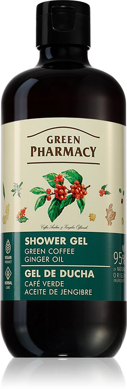 ΑΦΡΟΛΟΥΤΡΟ ΜΕ ΠΡΑΣΙΝΟ ΚΑΦΕ & ΕΛΑΙΟ GINGER 500ML