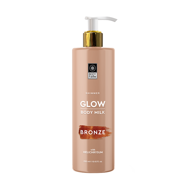 SHIMMER GLOW BRONZE ΓΑΛΑΚΤΩΜΑ ΣΩΜΑΤΟΣ ΜΕ ΕΛΙΧΡΥΣΟ 250ML
