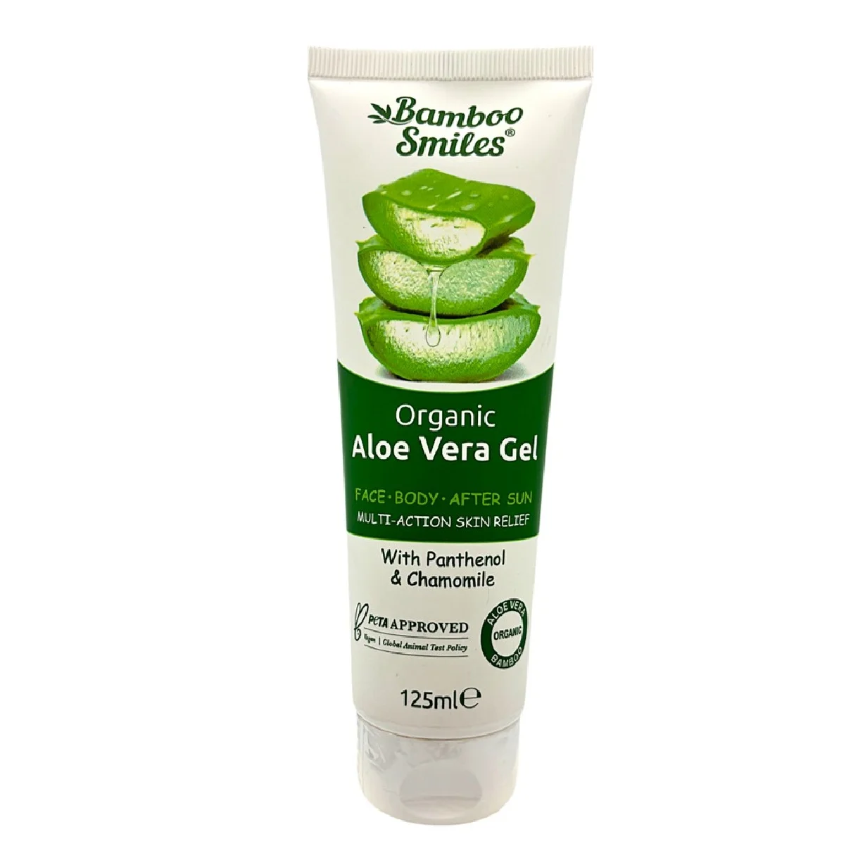 BAMBOO SMILES ΤΖΕΛ ΜΕ ΒΙΟΛΟΓΙΚΗ ΑΛΟΗ ΒΕΡΑ 125ML