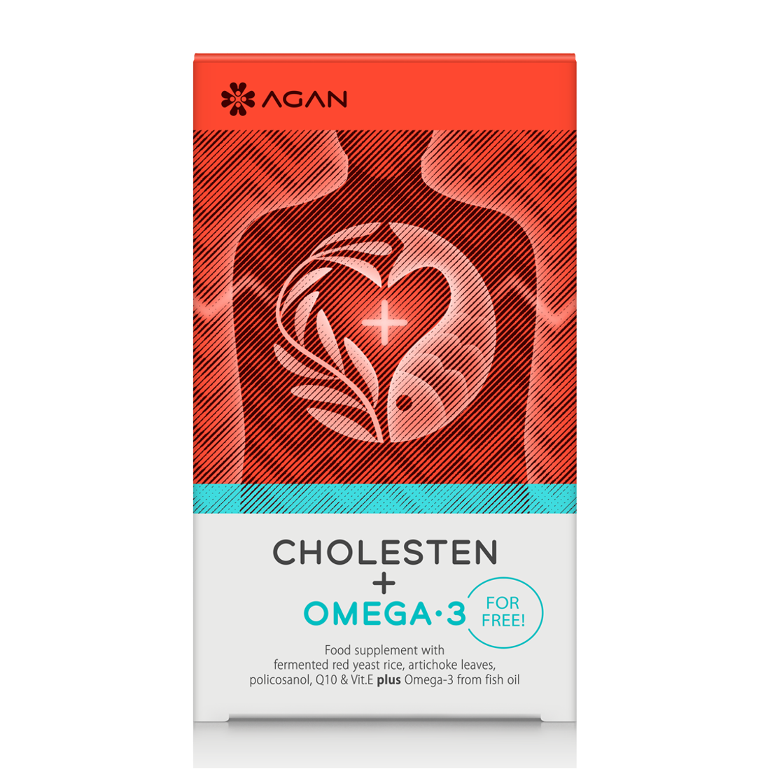 CHOLESTEN 30CAPS+OMEGA3 30SGELS