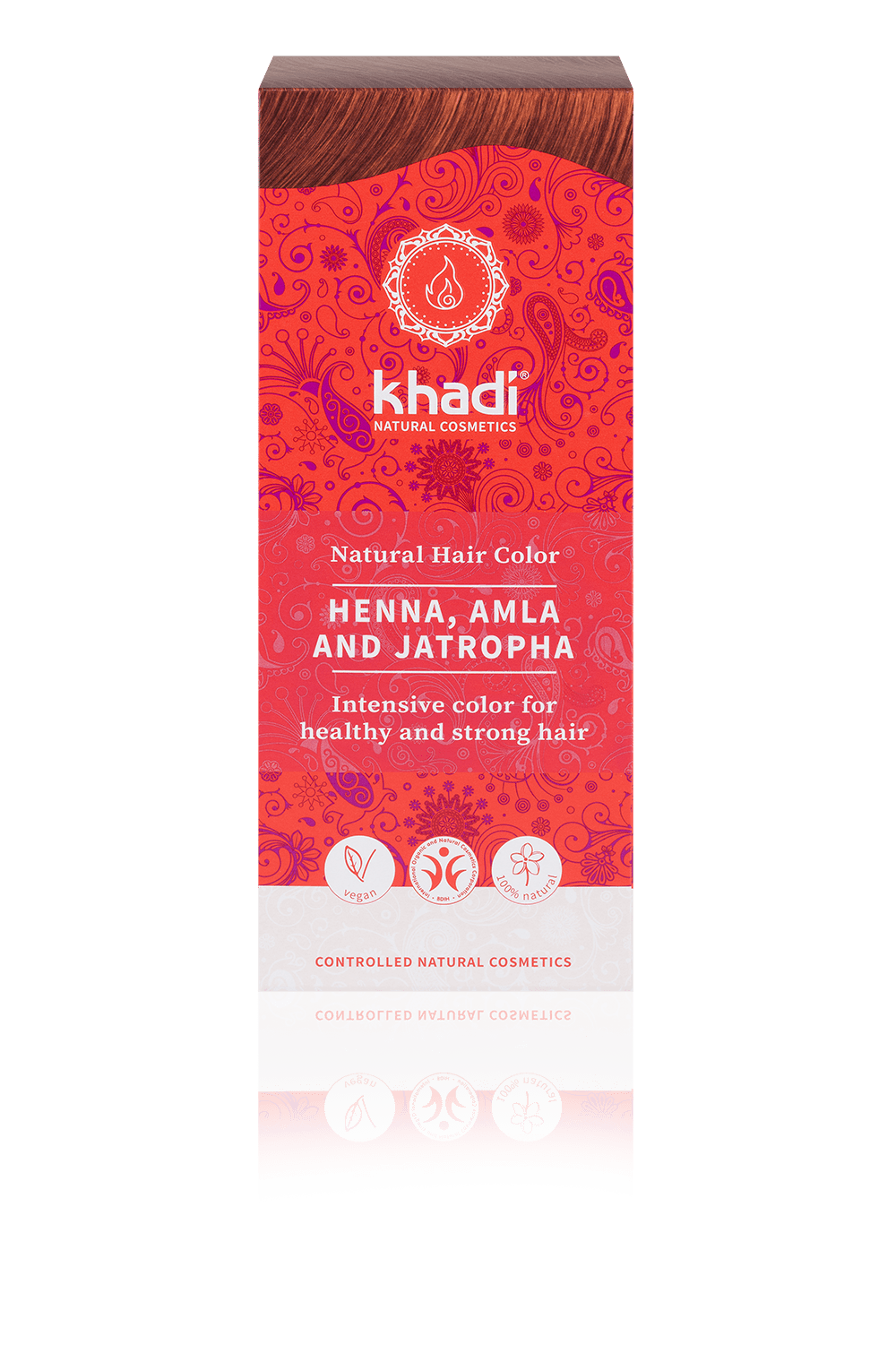 ΦΥΤΙΚΗ ΒΑΦΗ ΧΕΝΝΑΣ KOKKINO ΜΕ ΑΜΛΑ ΚΑΙ JATROPHA 100GR