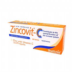 ZINCOVIT-C CHEWABLE 60TABS