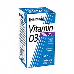 VITAMIN D3 1000IU 120VTABS