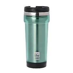 ECOLIFE COFFEE THERMOS GREEN (PLASTIC OUTSIDE)