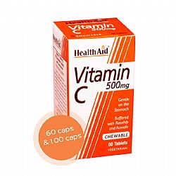 VITAMIN C 500MG CHEWABLE 60TABS