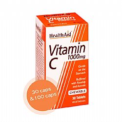 VITAMIN C 1000MG CHEWABLE 30TABS