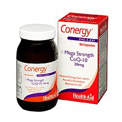 CONERGY CO-Q10 30MG+VIT.E 90CAPS