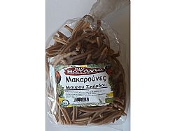 ΜΑΚΑΡΟΥΝΕΣ  ΣΙΤΟΥ ΛΕΥΚΕΣ ΜΕ  ΜΑΥΡΟ ΣΚΟΡΔΟ 400gr