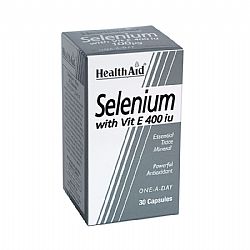 SELENIUM w/VITAMIN E 400IU 30CAPS