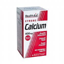 CALCIUM CHEWABLE 600MG 60TABS