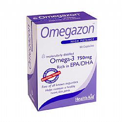 OMEGAZON PLUS (Ω3+COQ10) 60CAPS