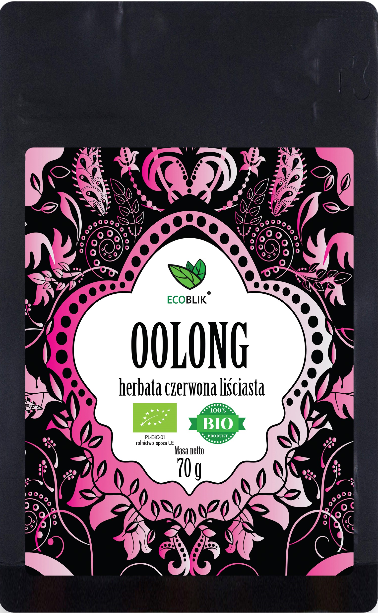 OOLONG ΠΡΑΣΙΝΟ ΤΣΑΙ  (ΧΑΜΗΛΗΣ ΖΥΜΩΣΗΣ)  70gr ECOBLIK