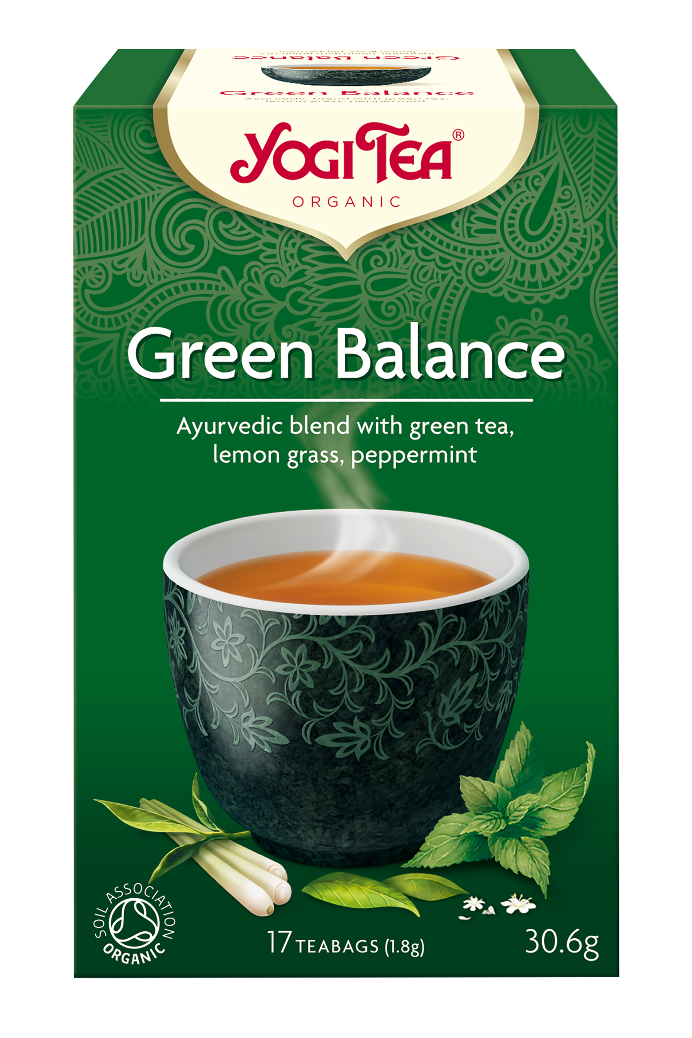 GREEN BALANCE ΜΕ ΠΡΑΣΙΝΟ ΤΣΑΙ YOGI 17 ΦΑΚ 