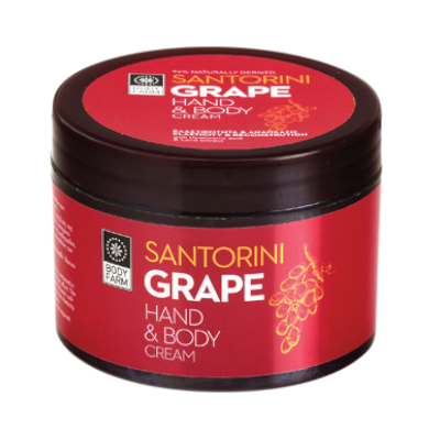 ΚΡΕΜΑ ΧΕΡΙΩΝ & ΣΩΜΑΤΟΣ SANTORINI GRAPE 200ML