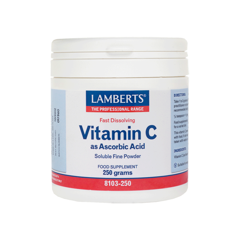 VITAMIN C ASCORBIC ACID 250G