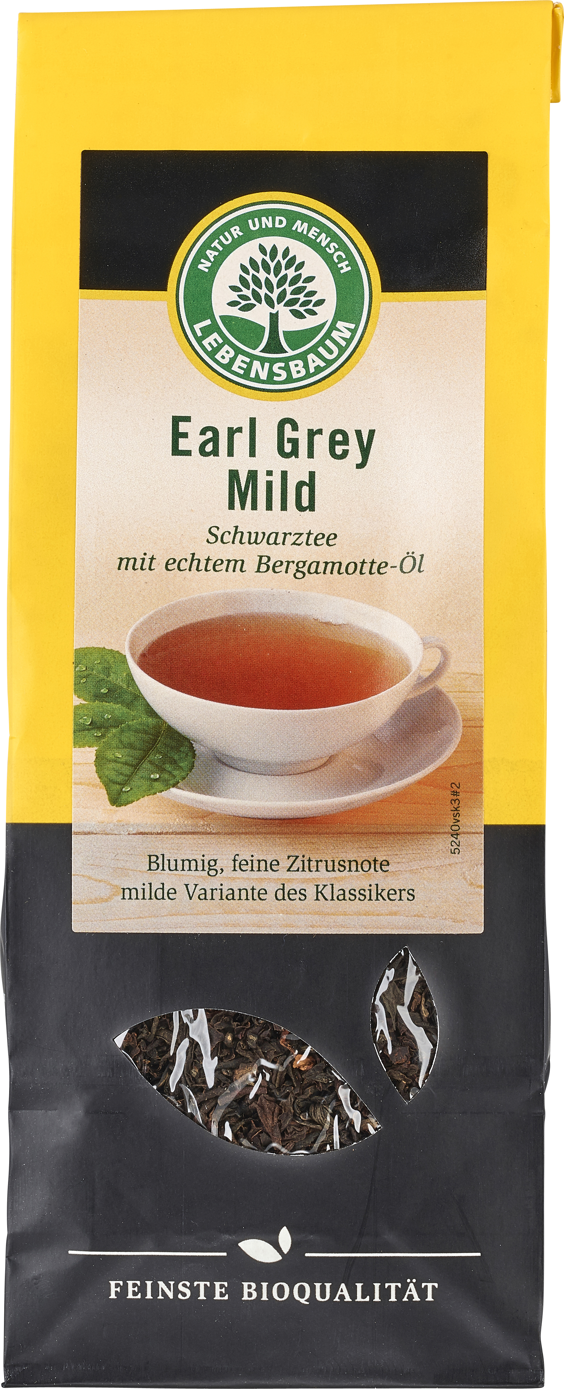 ΜΑΥΡΟ ΤΣΑΙ EARL GREY MILD 100 γρ LEBENSBAUM