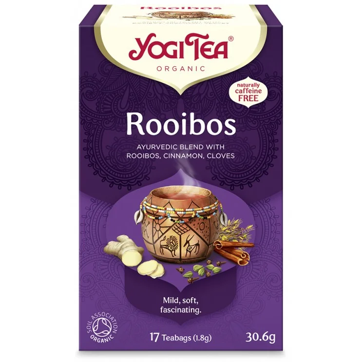 ROIBOS ΚΟΚΚΙΝΟ ΤΣΑΙ & ΒΟΤΑΝΑ YOGI 17 ΦΑΚ
