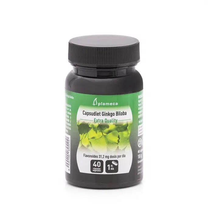 PLAMECA GINKGO BILOBA 130 mg 40 Vcaps (Συμπλήρωμα διατροφής με τιτλοδοτημένο ξηρό εκχύλισμα φύλλων γκίνγκο μπιλόμπα) 