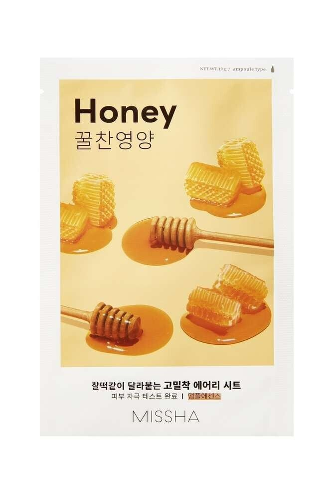 AIRY FIT HONEY ΜΑΣΚΑ ΠΡΟΣΩΠΟΥ ΓΙΑ ΛΑΜΨΗ 19G