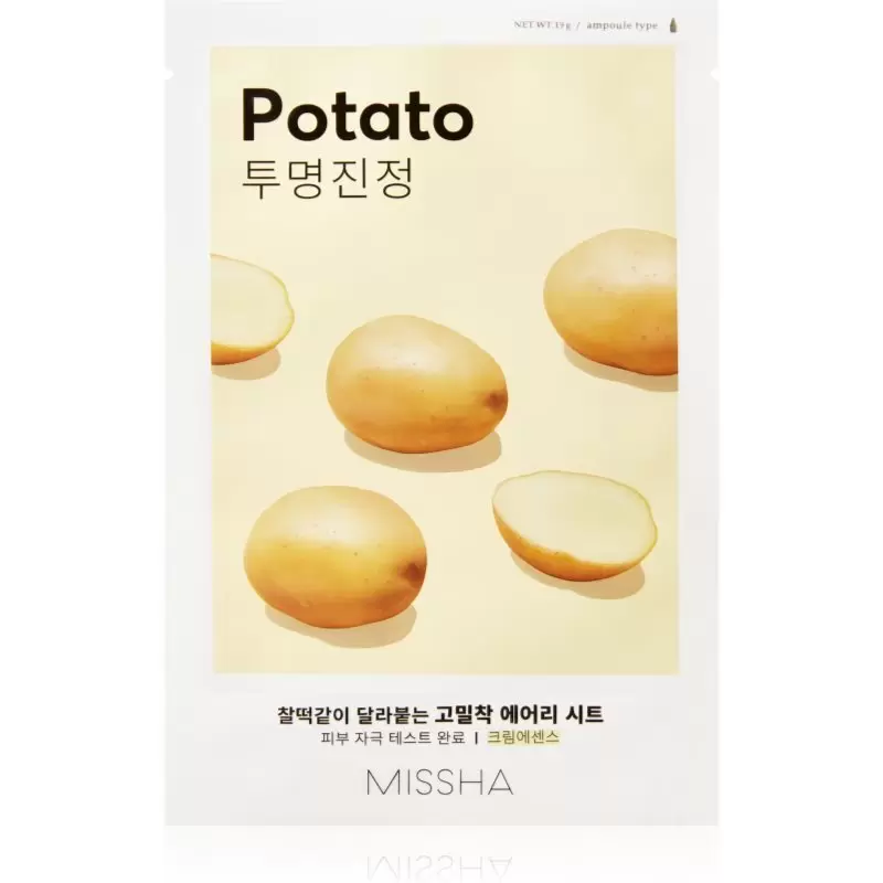 AIRY FIT POTATO ΜΑΣΚΑ ΠΡΟΣΩΠΟΥ ΓΙΑ ΛΕΥΚΑΝΣΗ 19G