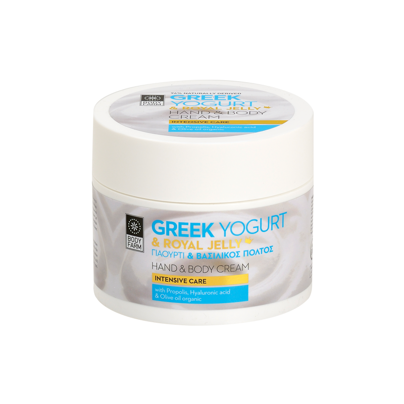 ΚΡΕΜΑ ΧΕΡΙΩΝ & ΣΩΜΑΤΟΣ ΜΕ ΓΙΑΟΥΡΤΙ & ΒΑΣΙΛΙΚΟ ΠΟΛΤΟ 200ML