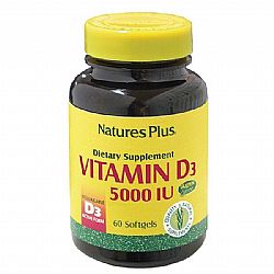 VITAMIN D-3 5000IU 60SGELS