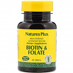 BIOTIN & FOLIC ACID 30TABS