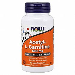 ACETYL L-CARNITINE 500MG 50CAPS