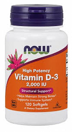 VITAMIN D-3 2000IU 120SGELS