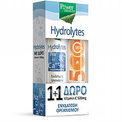 HYDROLYTES 20S+ΔΩΡΟ VIT.C 500MG 20S