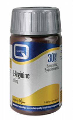 L-ARGININE 500MG 30CAPS