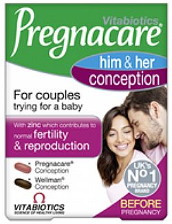 PREGNACARE Him & Her Conception 30TABS/30TABS