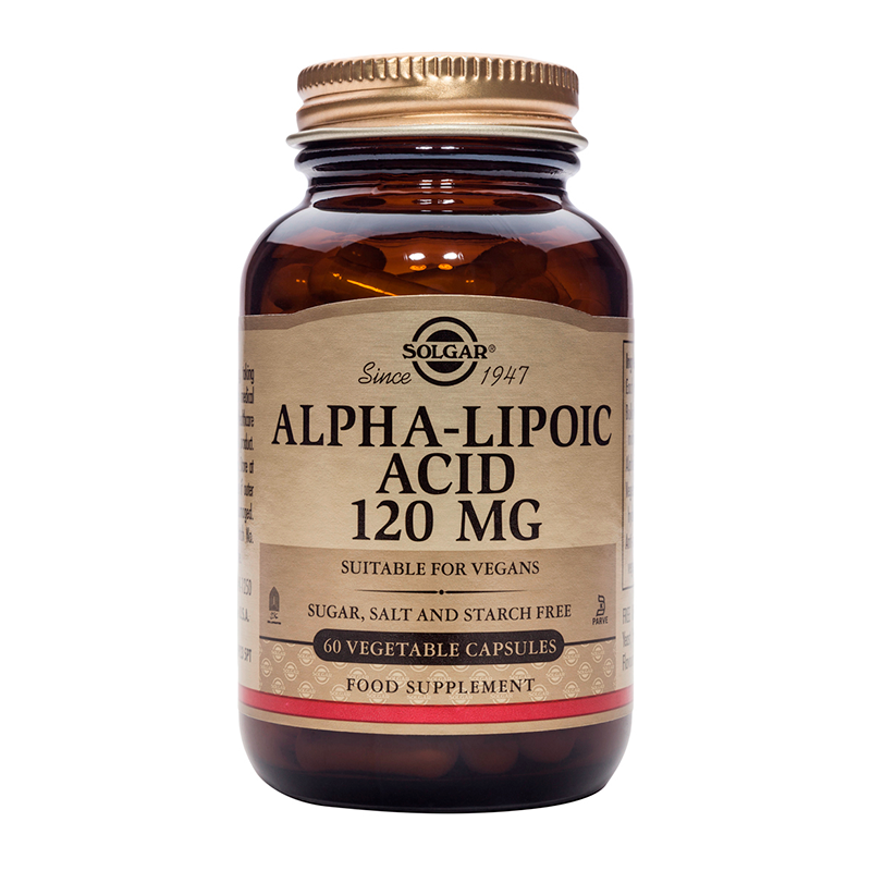 ALPHA LIPOIC ACID 120MG 60VEG.CAPS