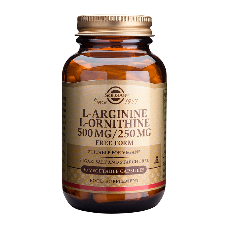 L-ARGININE-L-ORNITHINE 50VEG.CAPS