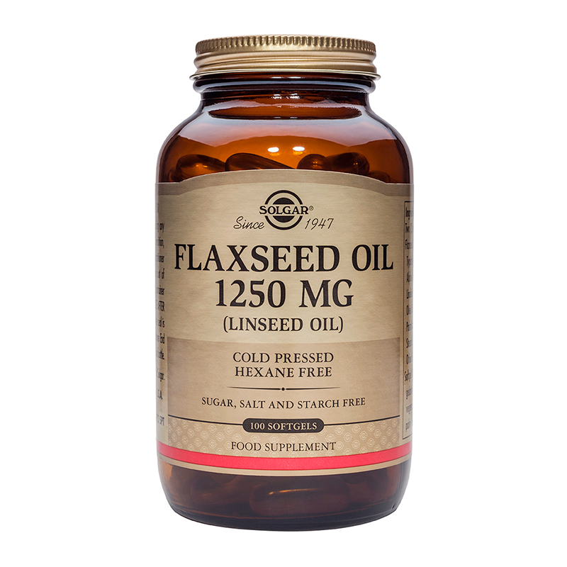 FLAXSEED OIL 1250MG 100SGELS