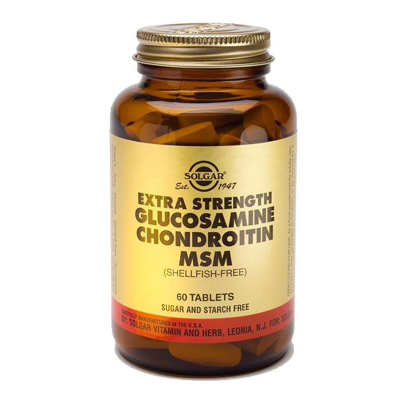 GLUCOSAMINE CHONDROITIN MSM 60TABS