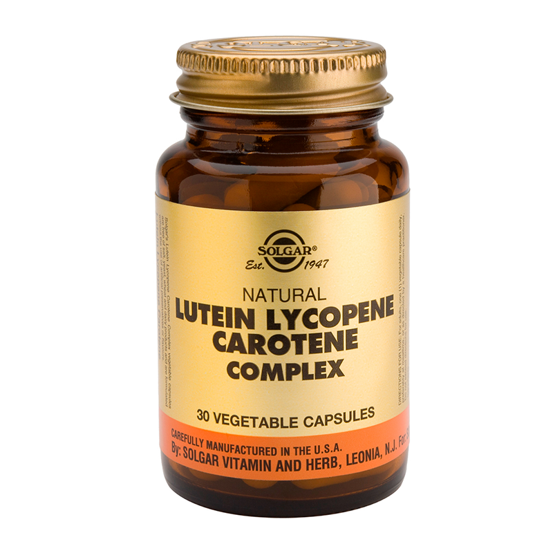 LUTEIN LYCOPENE CAROTENE 30VEG.CAPS
