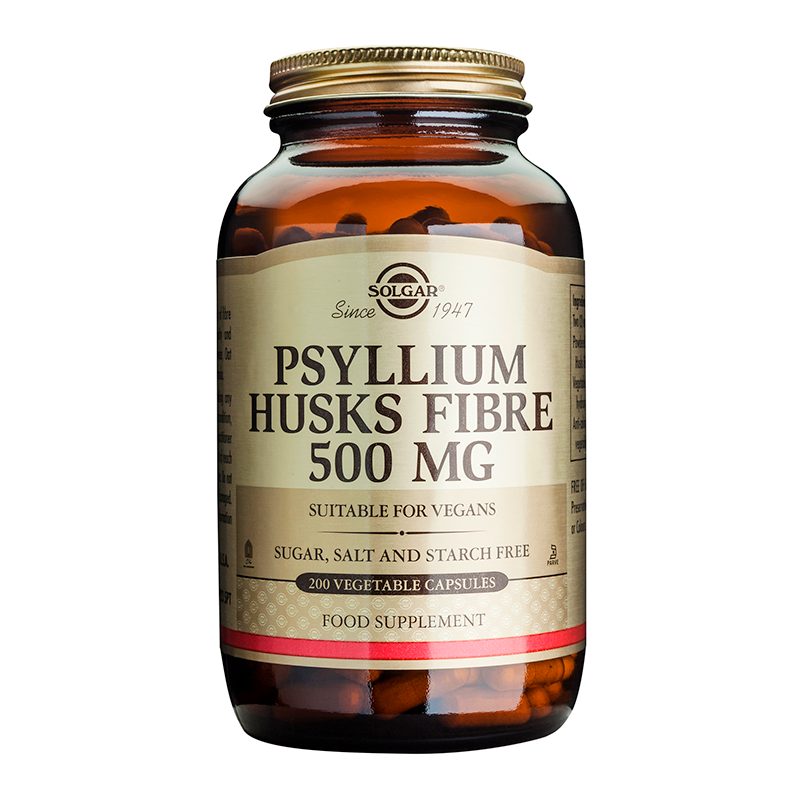 PSYLLIUM HUSKS FIBRE 500MG 200VEG.CAPS