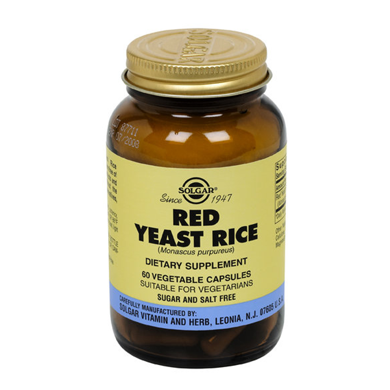 RED YEAST RICE 600MG 60VEG.CAPS