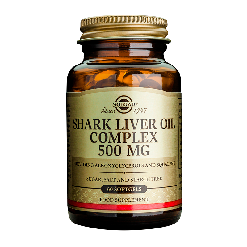 SHARK LIVER OIL 500MG 60SGELS