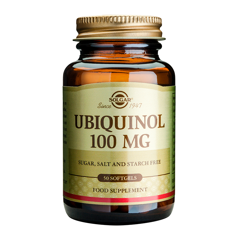 UBIQUINOL 100MG 50SGELS