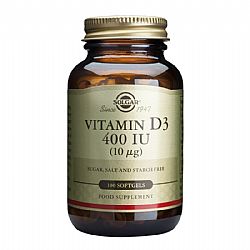 VIT. D-3 400IU 100SGELS