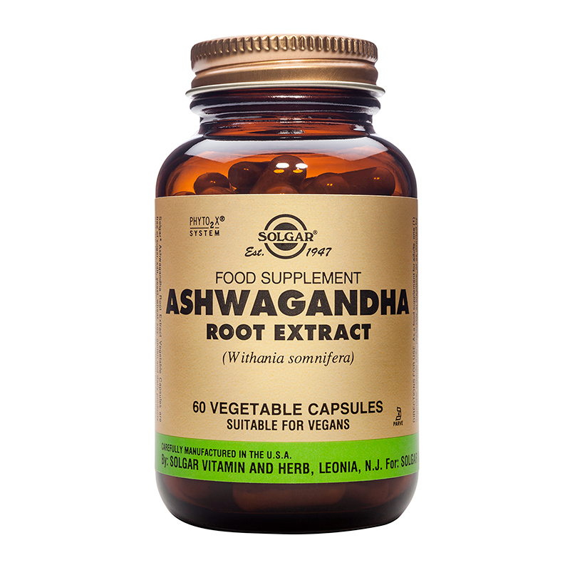 ASHWAGANDA ROOT EXTR. 60VCAPS