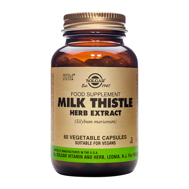 MILK THISTLE HERB&SEED EXTR.60VCAPS